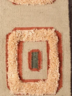 Alfombra artesanal con borlas Haydon, tamaños diferentes