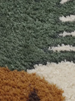 Alfombra artesanal de lana Fruticana