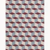 Alfombra artesanal de lana Mulberry Sky