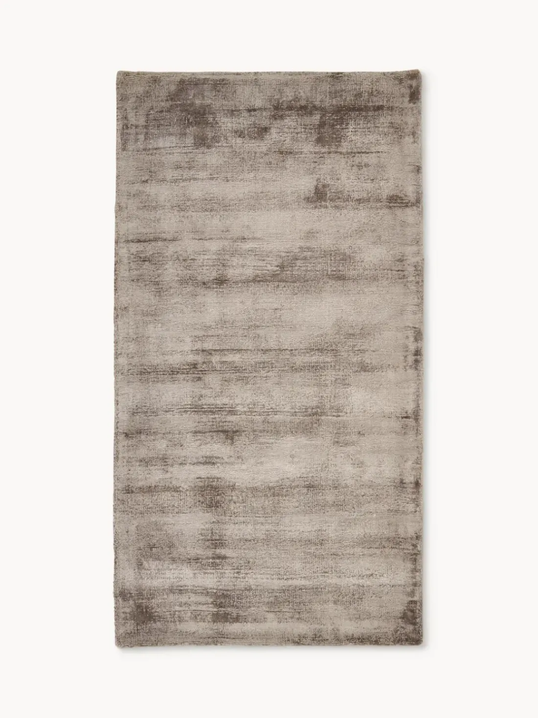 Alfombra artesanal de viscosa Jane