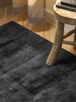 Alfombra artesanal de viscosa Jane