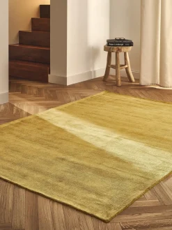 Alfombra artesanal de viscosa Jane
