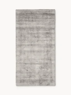 Alfombra artesanal de viscosa Jane