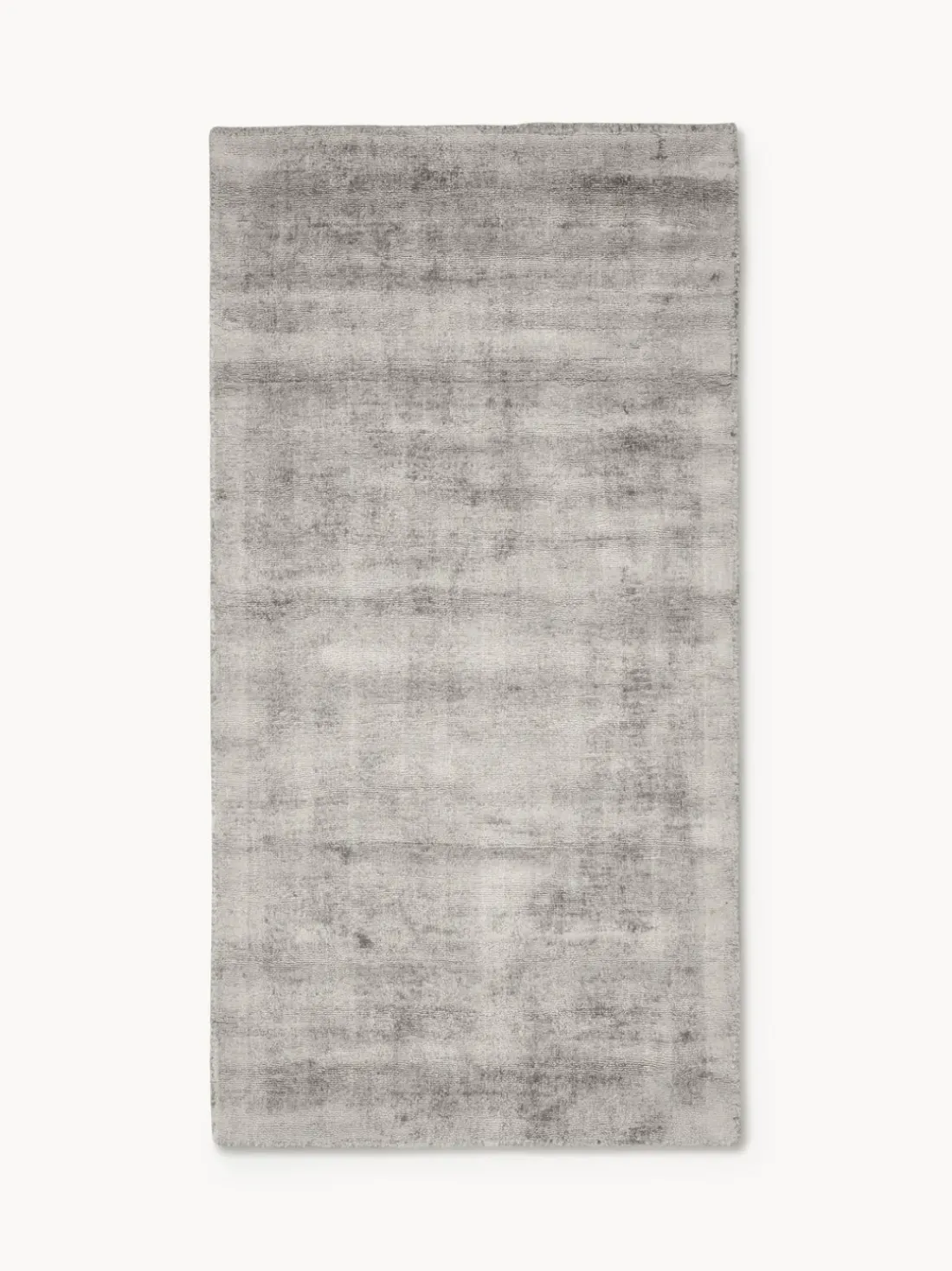 Alfombra artesanal de viscosa Jane