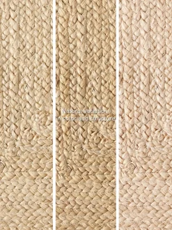Alfombra artesanal de yute Sharmila