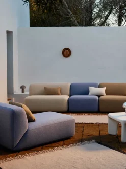 Alfombra artesanal para interior/exterior Marcus