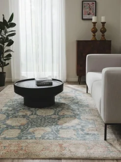Alfombra con estampado ornamental Mara