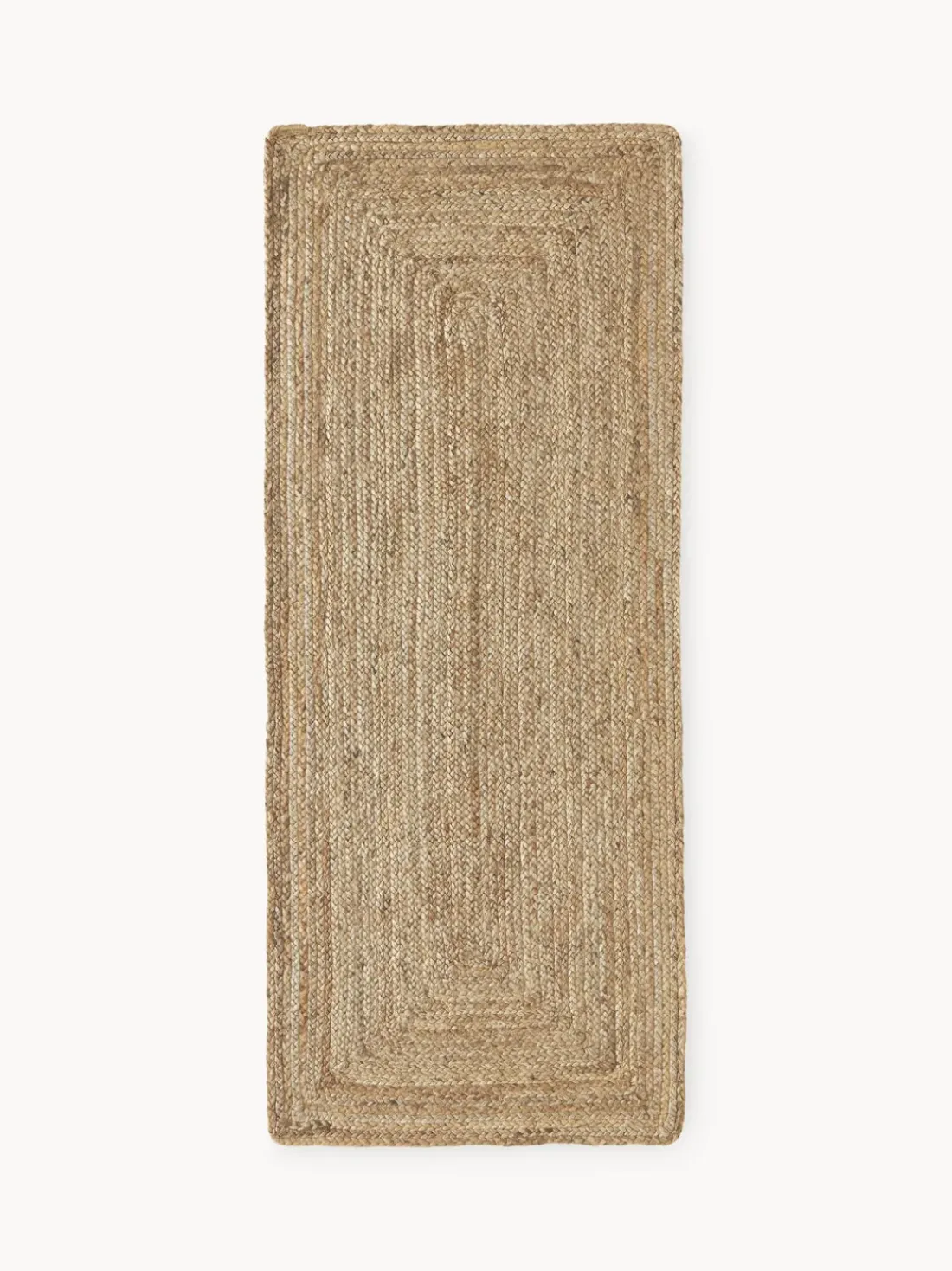 Alfombra corredor artesanal de yute Sharmila