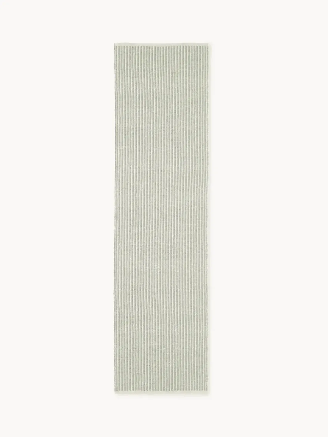 Alfombra corredor artesanal para exterior a rayas Turner