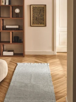 Alfombra corredor con flecos Ryder