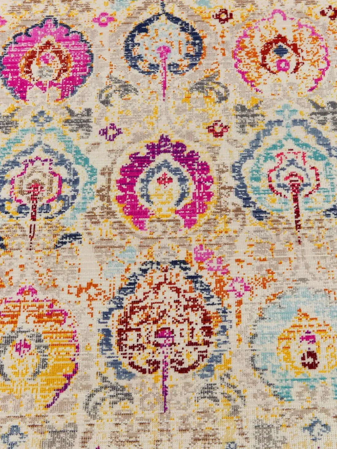 Alfombra corredor de pelo corto Kashan