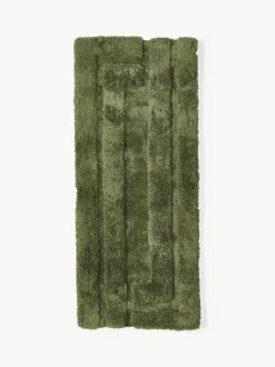 Alfombra corredor de pelo largo texturizada Genève