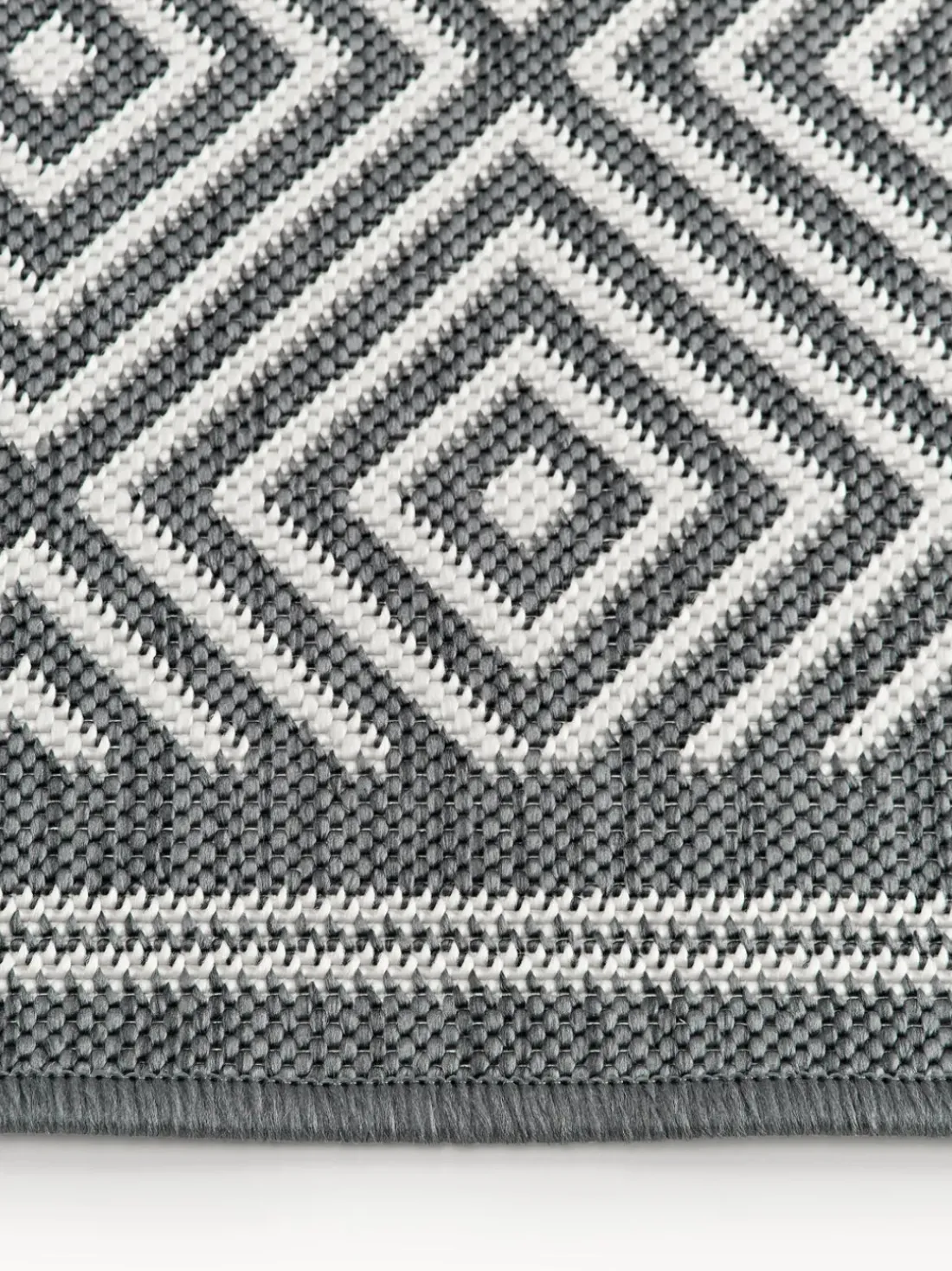 Alfombra corredor exterior reversible en rombos Reddy
