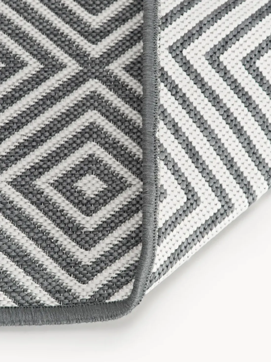 Alfombra corredor exterior reversible en rombos Reddy
