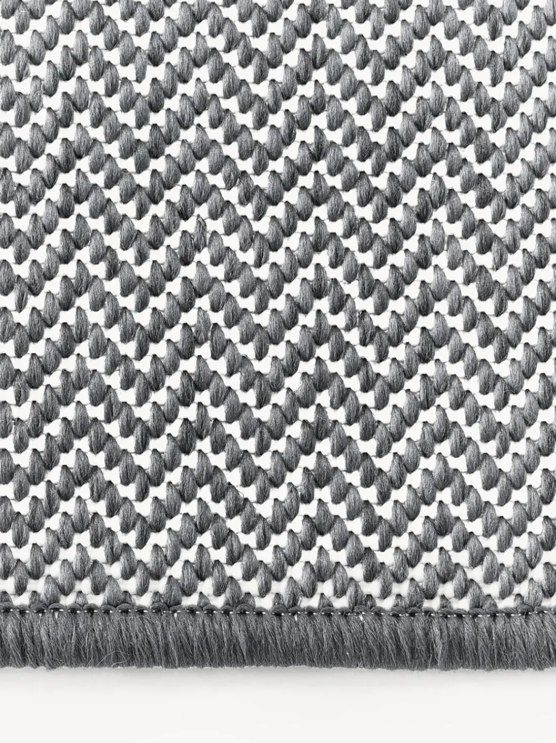 Alfombra corredor exterior reversible en zigzag Cort