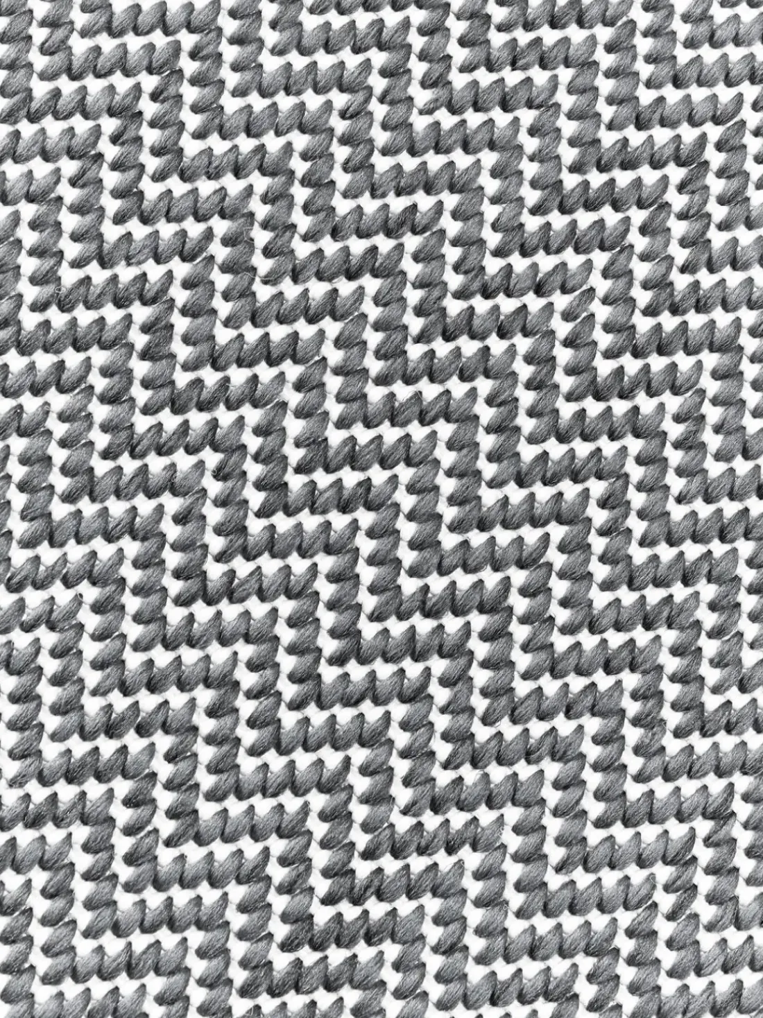 Alfombra corredor exterior reversible en zigzag Cort