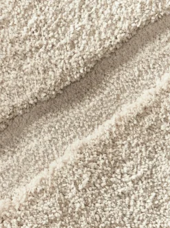 Alfombra corredor texturizada de pelo largo Jade