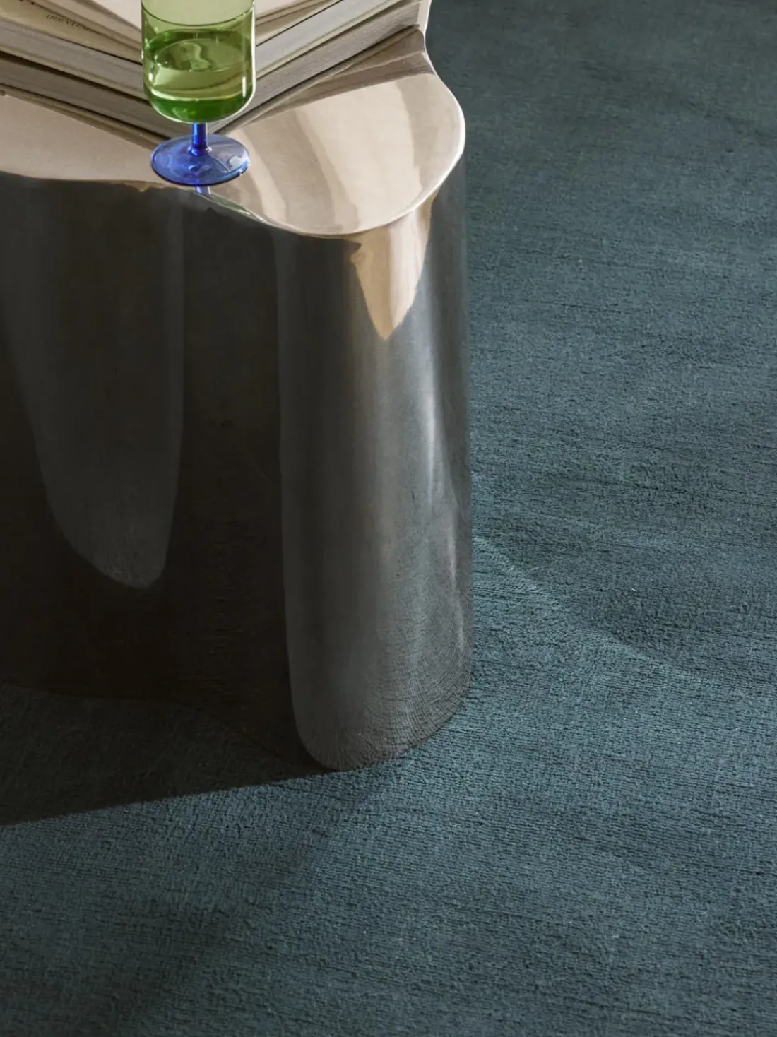 Alfombra de algodón artesanal Lora