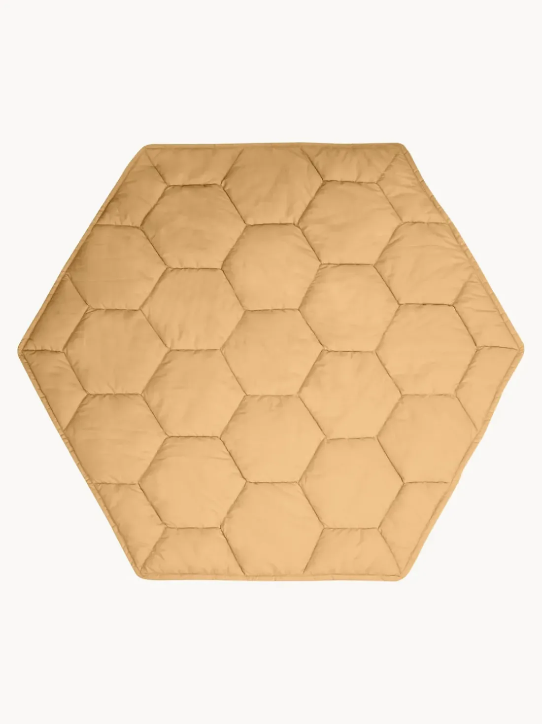 Alfombra de juegos artesanal con juguetes sonajeros Honeycomb