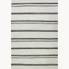 Alfombra de lana Striped