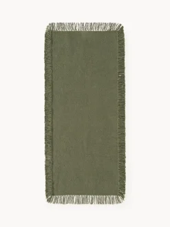 Alfombra de pasillo para interior y exterior tejida a mano Marcus