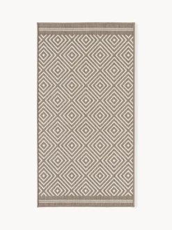 Alfombra exterior reversible en rombos Reddy