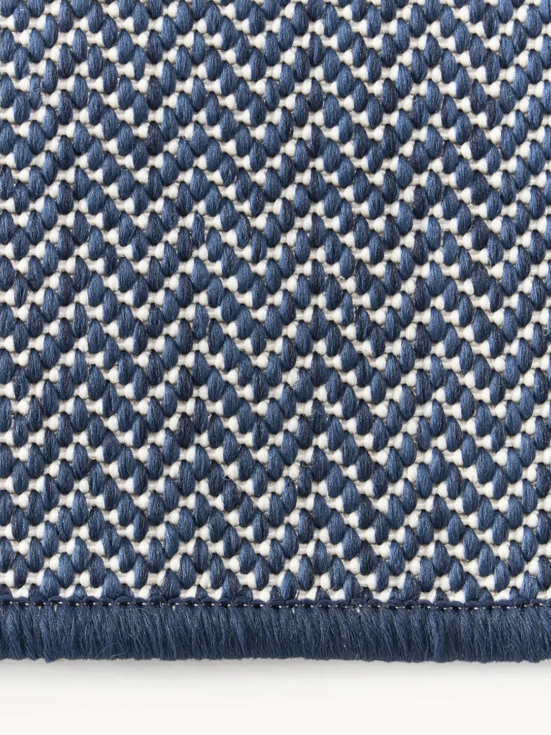 Alfombra exterior reversible en zigzag Cort