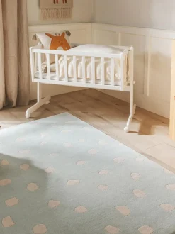 Alfombra infantil artesanal de lana Savannah