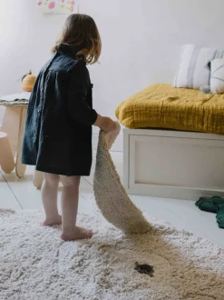 Alfombra infantil artesanal Bunny, lavable
