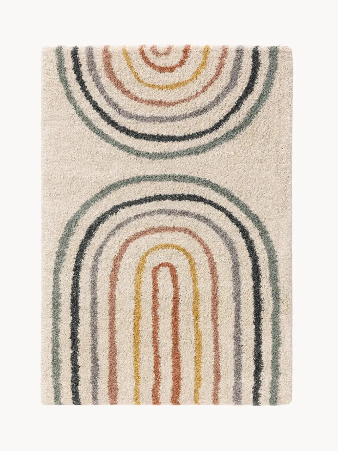 Alfombra infantil con motivo arco iris Gobi