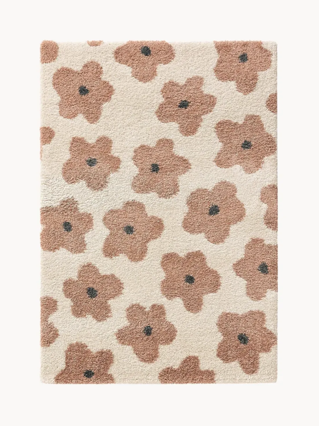 Alfombra infantil con motivos florales Gobi