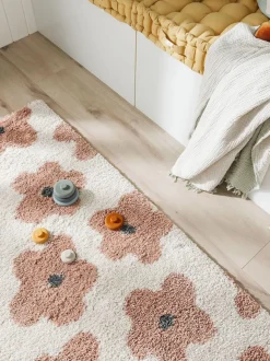 Alfombra infantil con motivos florales Gobi