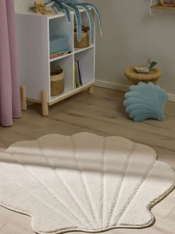 Alfombra infantil en forma de concha Nori