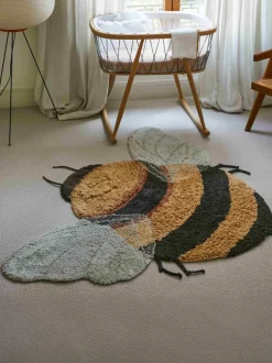 Alfombra infantil lavable Bee