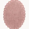 Alfombra infantil ovalada lavable Pine Cone