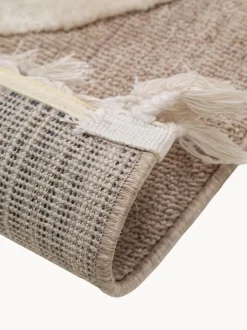 Alfombra infantil texturizada con borlas Momo