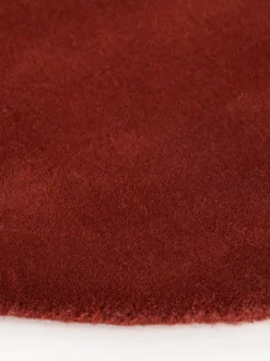 Alfombra redonda artesanal de lana Zayne
