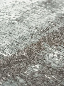 Alfombra redonda de tejido plano jacquard Virgin Land