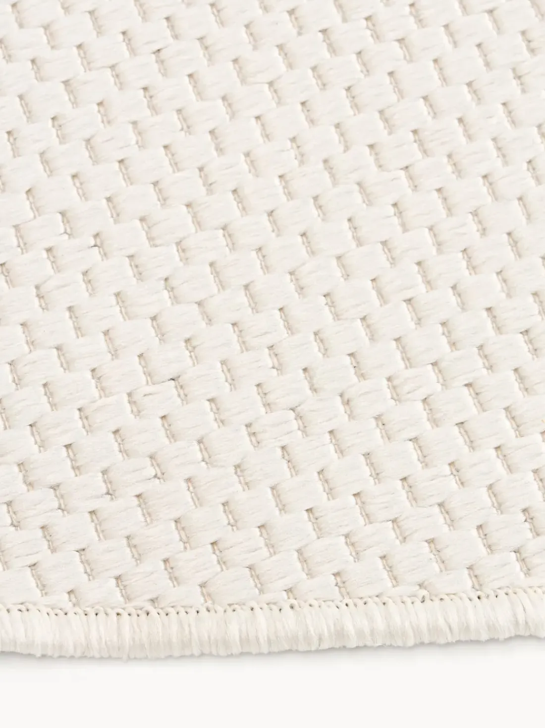 Alfombra reversible redonda para interior y exterior Whitby