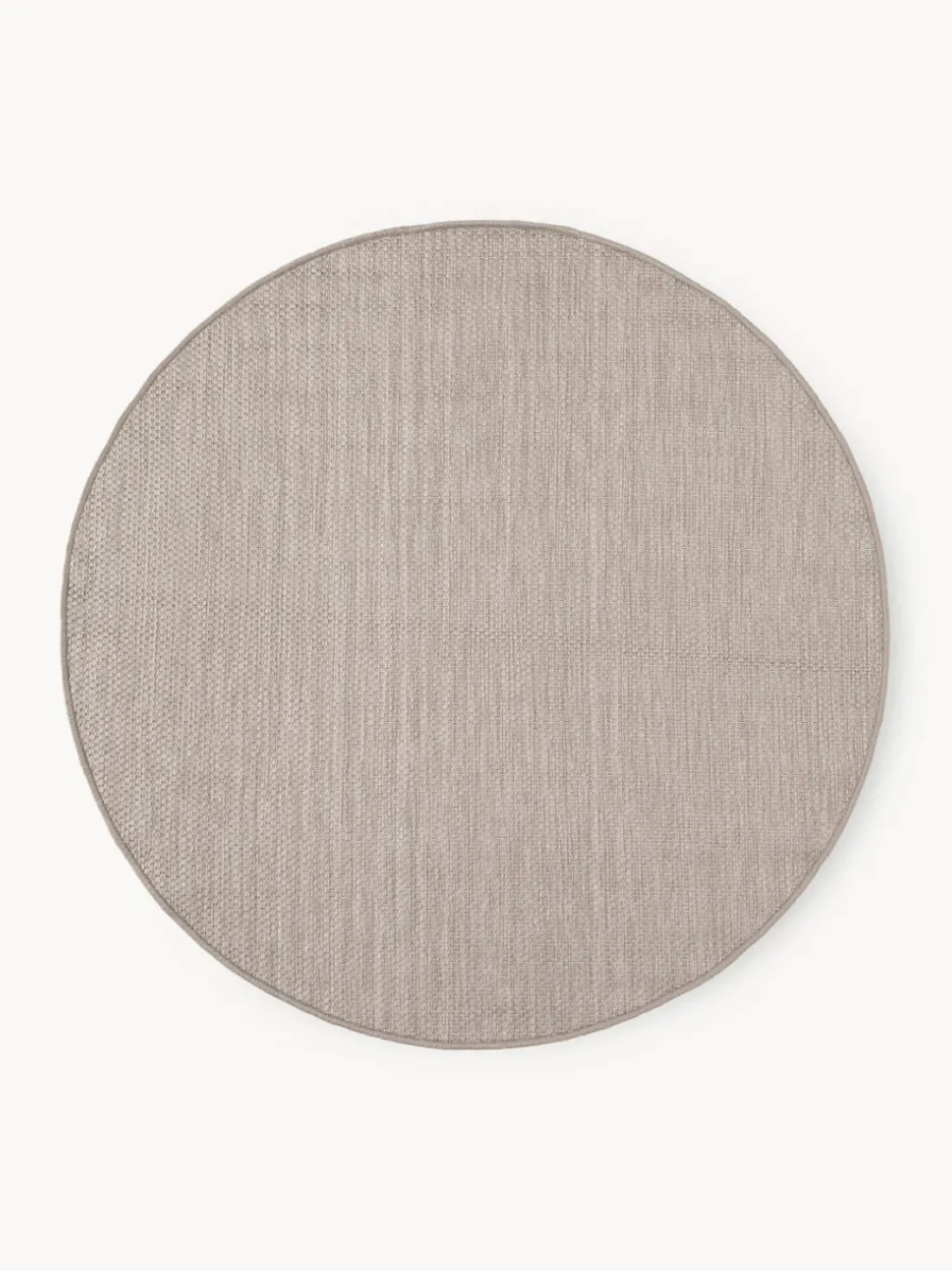 Alfombra reversible redonda para interior y exterior Whitby