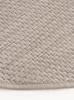 Alfombra reversible redonda para interior y exterior Whitby