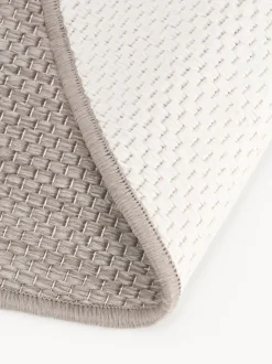 Alfombra reversible redonda para interior y exterior Whitby