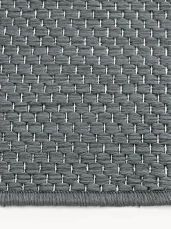 Alfombra reversible redonda para interior y exterior Whitby