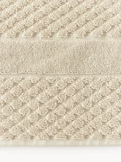 Alfombrilla de baño antideslizante con diseño de panal Katharina