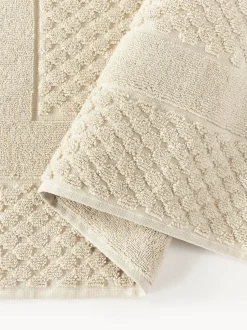 Alfombrilla de baño antideslizante con diseño de panal Katharina