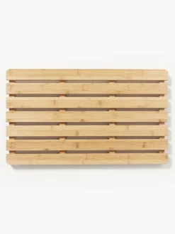 Alfombrilla de baño de bambú Kit