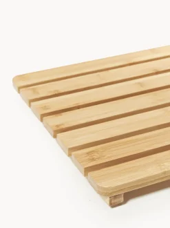 Alfombrilla de baño de bambú Kit