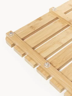 Alfombrilla de baño de bambú Kit