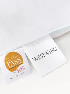 Almohada de plumas Comfort, media