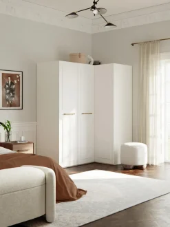Armario esquinero modular Charlotte, 3 puertas (165 cm), diferentes variantes